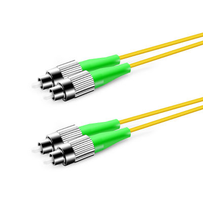 SM 9/125 Zipcord Simplex lif Optik Yama Kablosu FC APC FTTH FTTB FTTX Ağı için