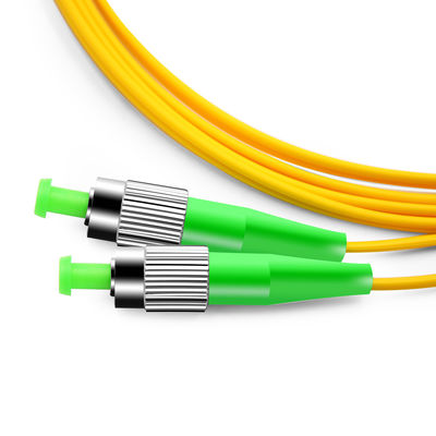 SM 9/125 Zipcord Simplex lif Optik Yama Kablosu FC APC FTTH FTTB FTTX Ağı için