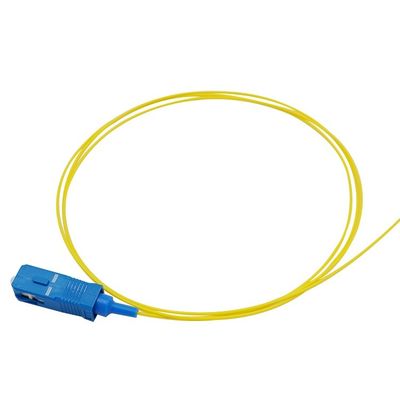 1m 0.9mm Pvc G652d Dubleks lif Optik Yama Kablosu Sc Upc Pigtail Kablo