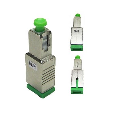 SC APC Sabit Değişken lif Optik Zayıflatıcı GPON Ağı İçin Güçlü Çekme Direnci