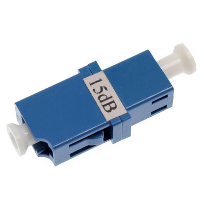 LC/UPC Sabit Flanş 5db Zayıflatıcı Optik lif Dişi - Dişi Düşük PDL