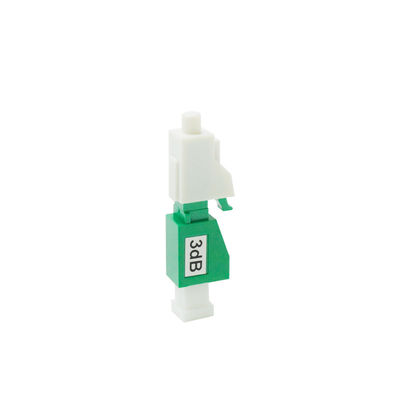 Tek Modlu 3dB APC LC lif Optik Zayıflatıcı Fiş Tipi 1310/1550nm Dalga Boyu