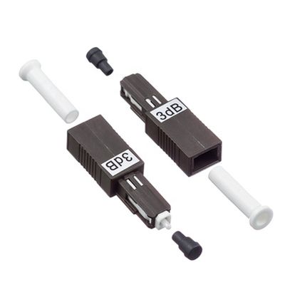MU/UPC Sabit Konnektörler Ftth lif Optik Zayıflatıcı Tek Modlu 1dB 25dB