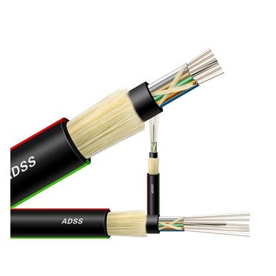 Adss 48 Çekirdekli Anten lif Optik Yama Kablosu Tek Modlu Geniş Açıklıklı Uzunluklar