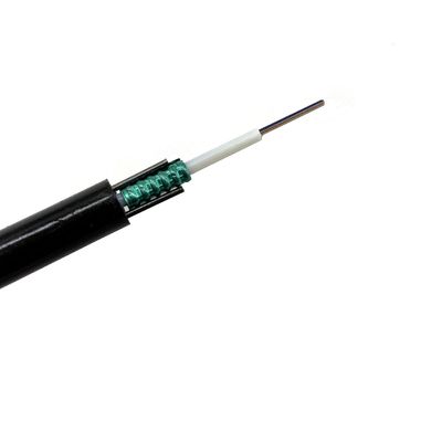 Dış Mekan İçin Kendinden Destekli 12 Çekirdek Çelik Tel Anten lif Optik Yama Kablosu Kablosu