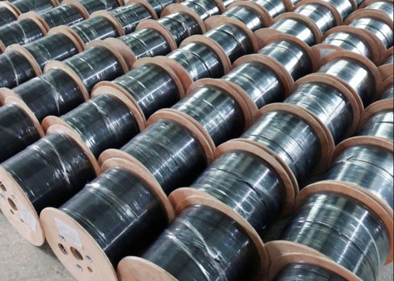 FRP Dış Mekan Çelik Haberci Tel, G657 FTTH 2 4 1 Çekirdek lif Optik Kablo