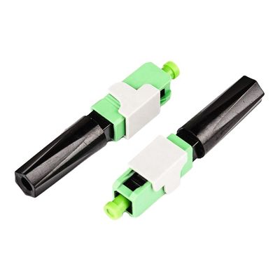 50mm Hızlı Bağlantı lif Konnektörler, FTTH Drop Bow Kablo için Sc Apc Hızlı Konnektör