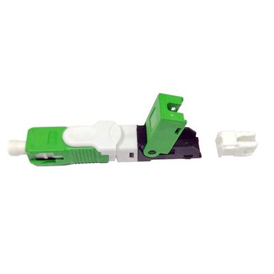 FTTH Bırakma Kablosu için 9/125μM Tek Modlu G652D lif Optik Hızlı Konnektörler