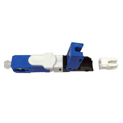 FTTH Bırakma Kablosu için 9/125μM Tek Modlu G652D lif Optik Hızlı Konnektörler