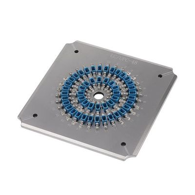 lif Optik Konnektör İçin 48 Bağlantı Noktalı LC UPC Parlatma Armatürü Jig Aşınmaya Dayanıklı