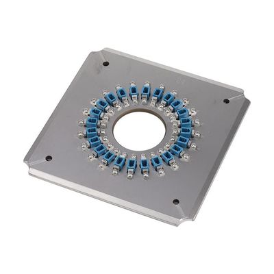 24 Konnektör Kare LC/UPC lif Optik Parlatma Armatür Takımı Esnek Çalışma