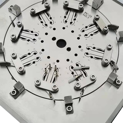 Yüksek Verimli 2.5mm 1.25mm Yüksük Parlatma Jig 32 Fiber Konnektör