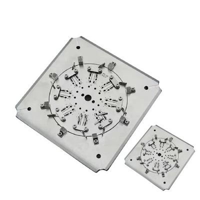 2.5mm 1.25mm Fiber Optik Yama Kablosu Yüksük Parlatma Jig 32 Pozisyon