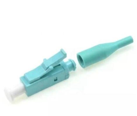 LC 0.9 Fiber Patch Cord Konnektörleri OM4 OM3 SM MM Düşük Ekleme Kaybı